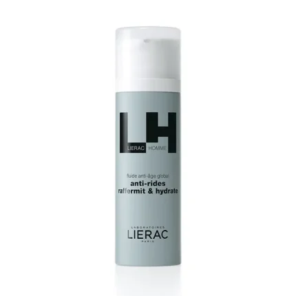 LIERAC HOMME FLUIDO ANTIEDAD GLOBAL HOMBRE, 50 ML.
