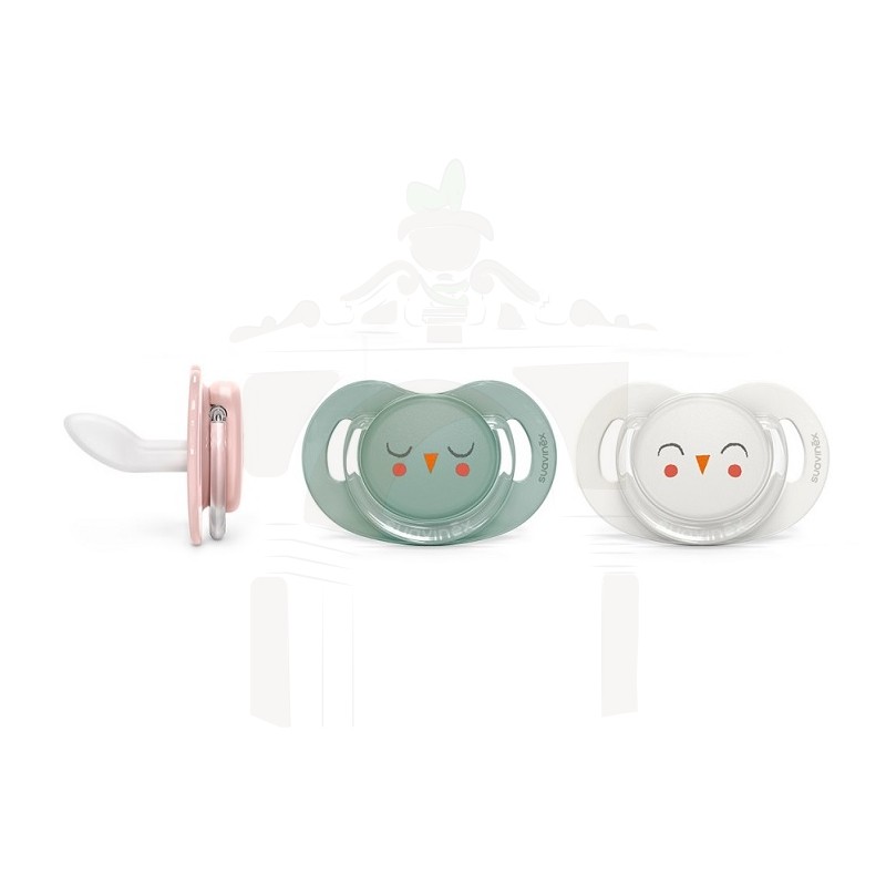 SUAVINEX CHUPETE PREMIUM BONHOMÍA TETINA ANATÓMICA SILICONA