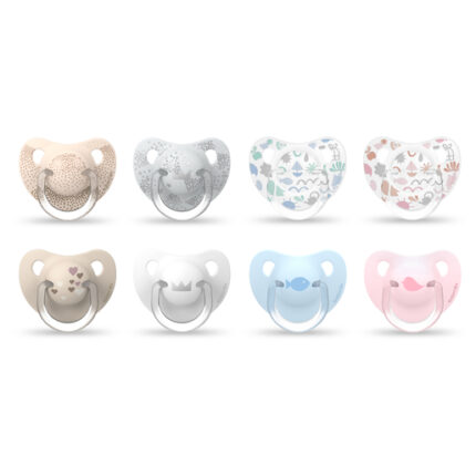 SUAVINEX CHUPETES THE NEW CLASSIC CON TETINA ANATÓMICA DE SILICONA 0-6 MESES