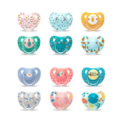 SUAVINEX CHUPETES PRÊT-À-PORTER (2 UDS) CON TETINA ANATÓMICA DE SILICONA +18 MESES