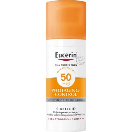 EUCERIN PROTECTOR SOLAR 50 FPS UVA CONTROL FOTOENVEJECIMIENTO. FLUIDO 50 ML
