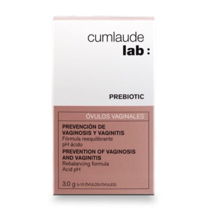 CUMLAUDE LAB: PREBIOTIC ÓVULOS VAGINALES 10 ÓVULOS