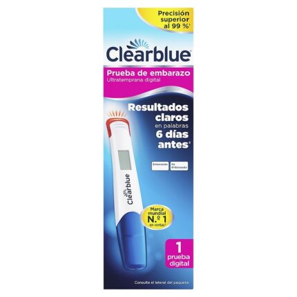 CLEARBLUE PRUEBA DE EMBARAZO ULTRATEMPRANA RESULTADOS 6 DÍAS ANTES