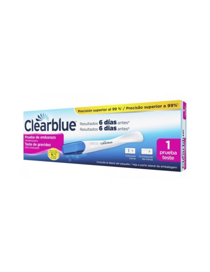 CLEARBLUE PRUEBA DE EMBARAZO RESULTADOS 6 DÍAS ANTES