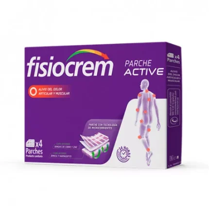 FISIOCREM PARCHE ACTIVE 4UDS