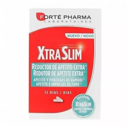 FORTÉ PHARMA XTRASLIM REDUCTOR DE APETITO EXTRA 15 DÍAS 60 CÁPSULAS