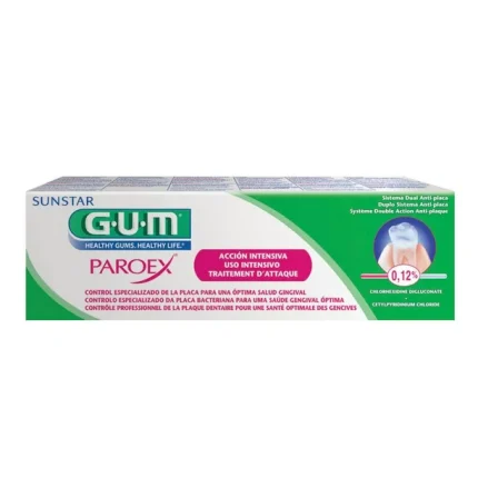 GUM PAROEX CONTROL PLACA BACTERIANA 75 ML.