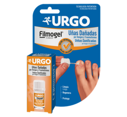 URGO FILMOGEL UÑAS DAÑADAS HONGOS Y TRAUMATISMOS