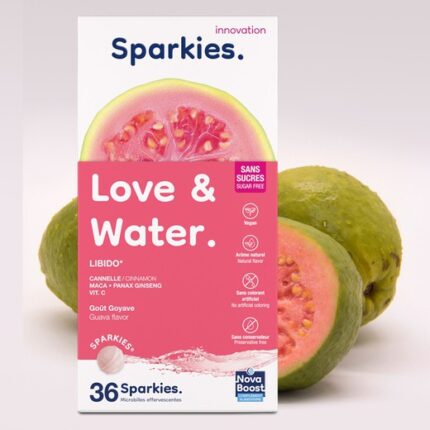 SPARKIES: Love & Water, 36 Microperlas efervescentes