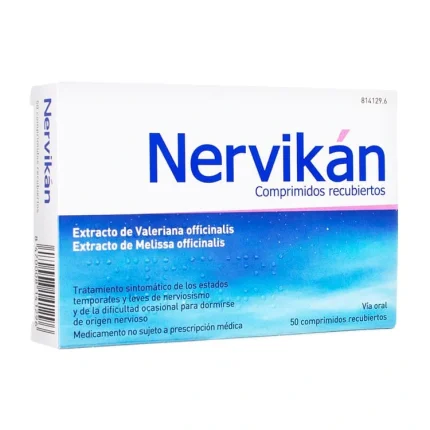 NERVIKÁN 50 COMPRIMIDOS RECUBIERTOS